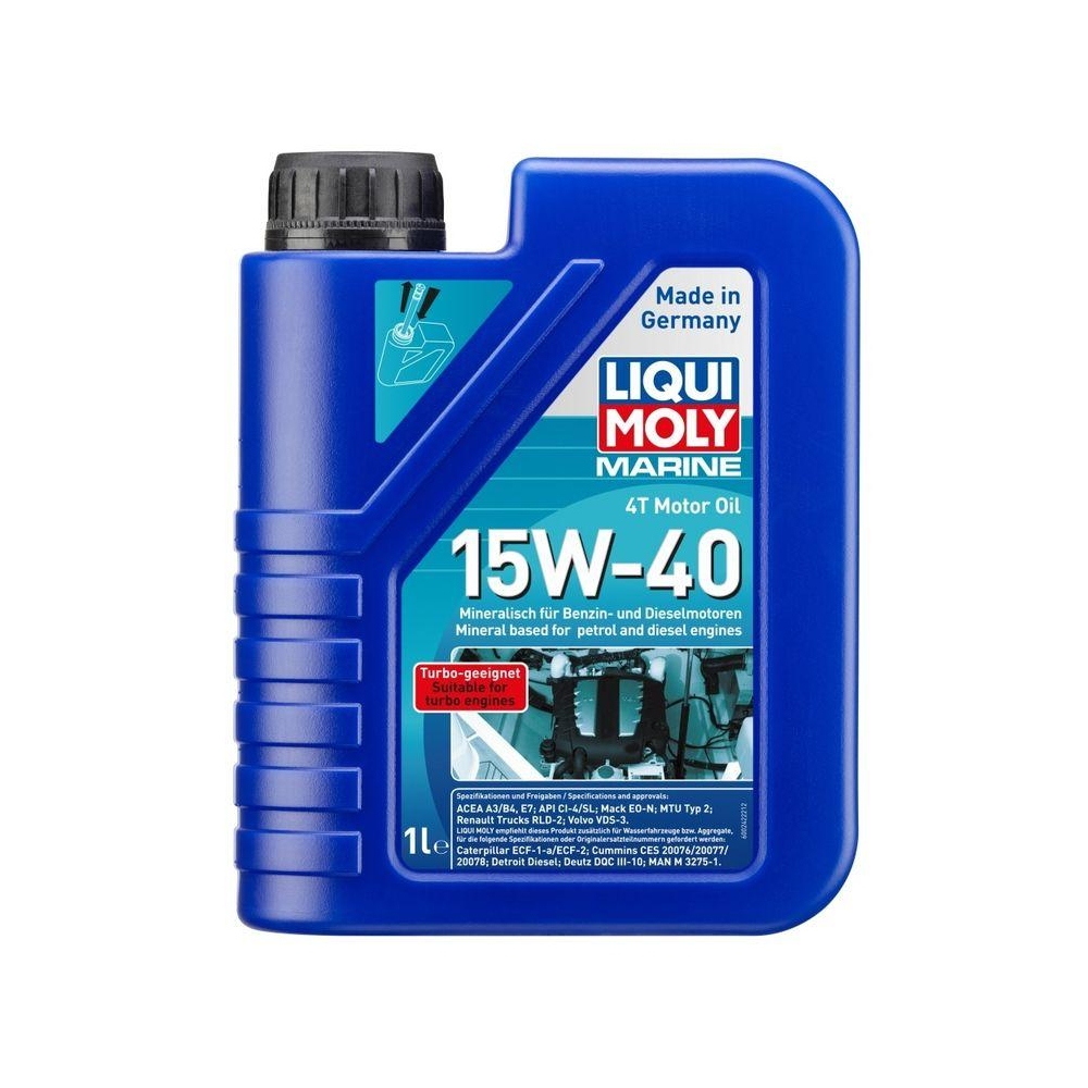 Motoröl LIQUI MOLY 25015 Marine 4T Motor Oil 15W-40 für