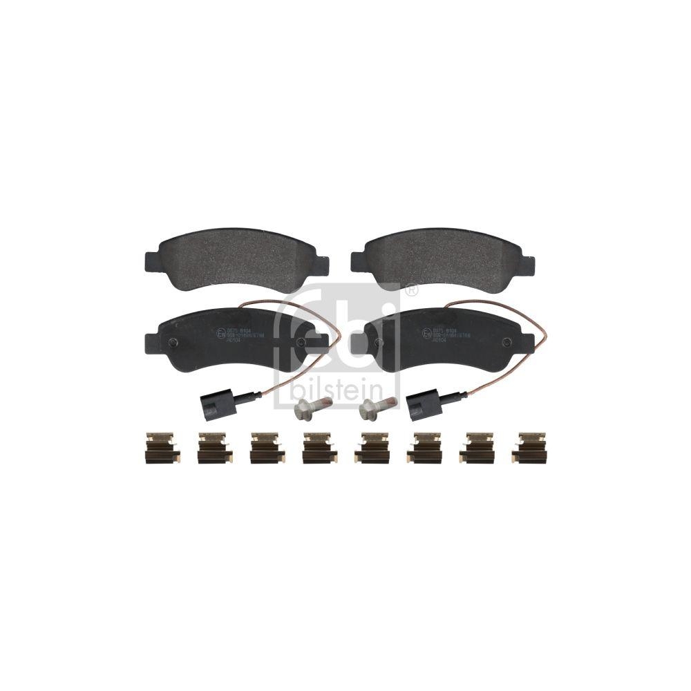 FEBI BILSTEIN Bremsbelagsatz, Scheibenbremse 16956 f&uuml;r CITRO&Euml;N FIAT OPEL PEUGEOT