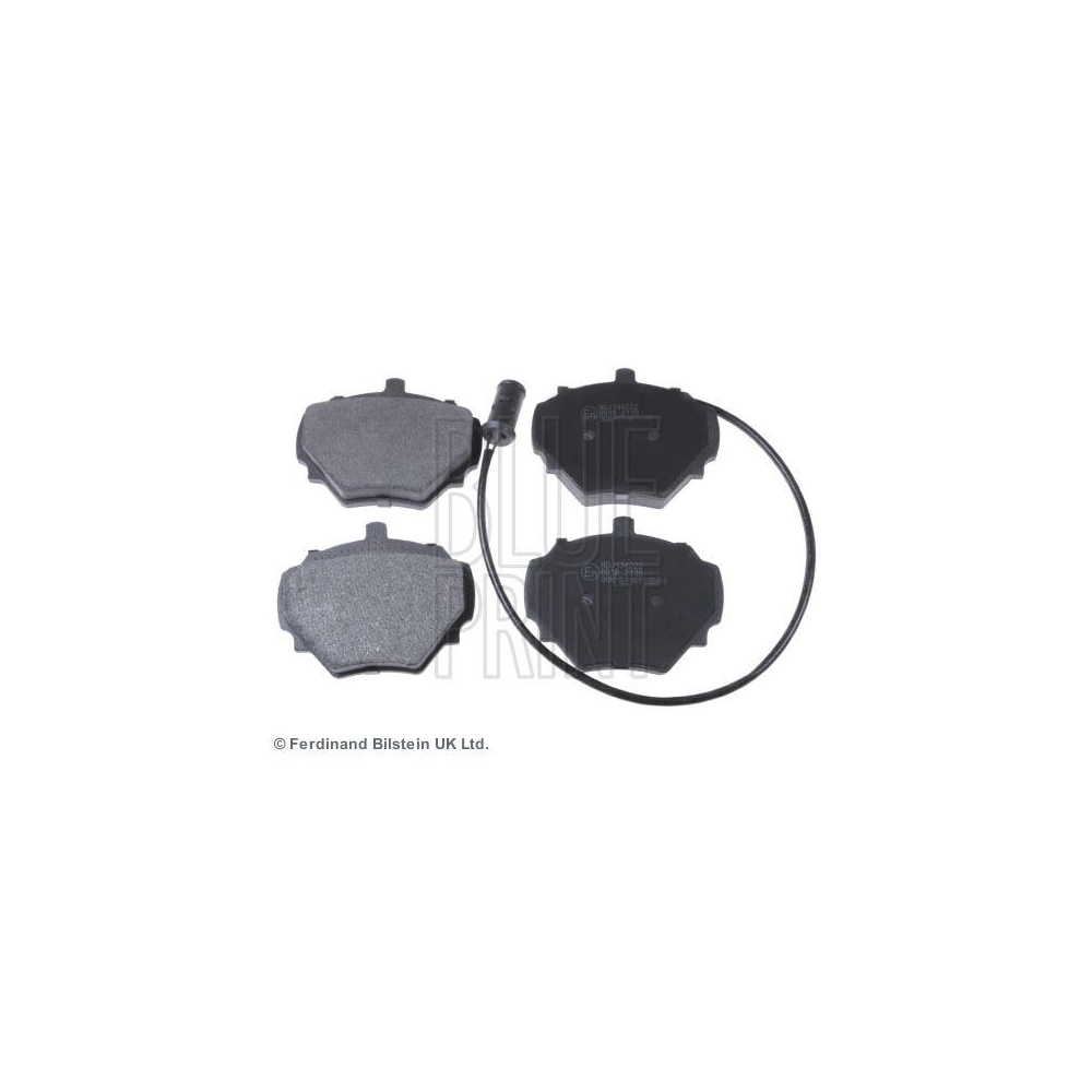 Bremsbelagsatz, Scheibenbremse BLUE PRINT ADJ134222 f&uuml;r LAND ROVER, Hinterachse