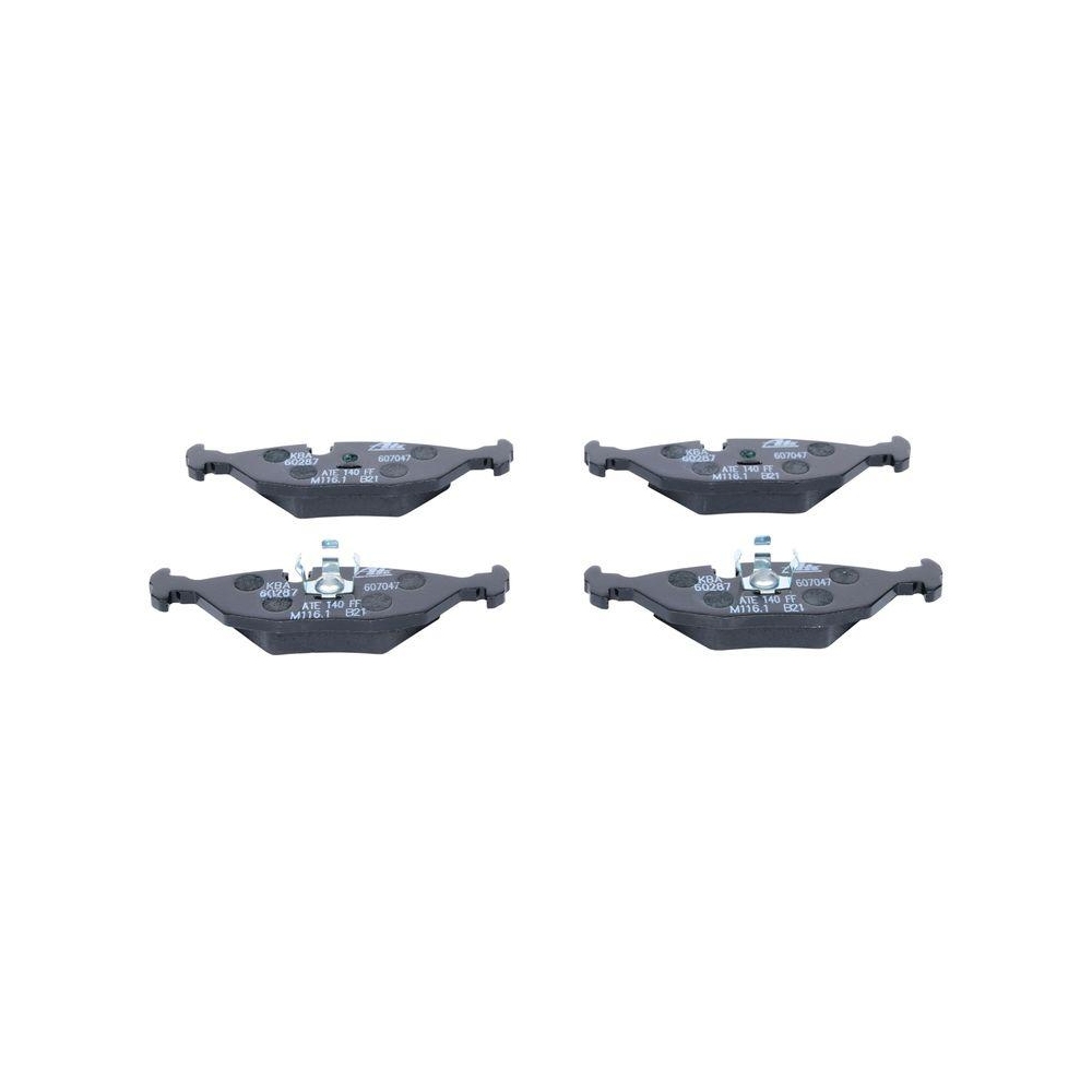 Bremsbelagsatz, Scheibenbremse ATE 13.0460-7047.2 f&uuml;r BMW, Hinterachse