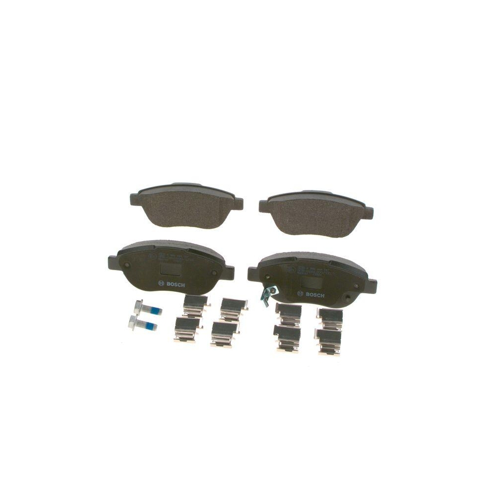 Bremsbelagsatz, Scheibenbremse BOSCH 0 986 494 157 f&uuml;r ALFA ROMEO CHRYSLER FIAT