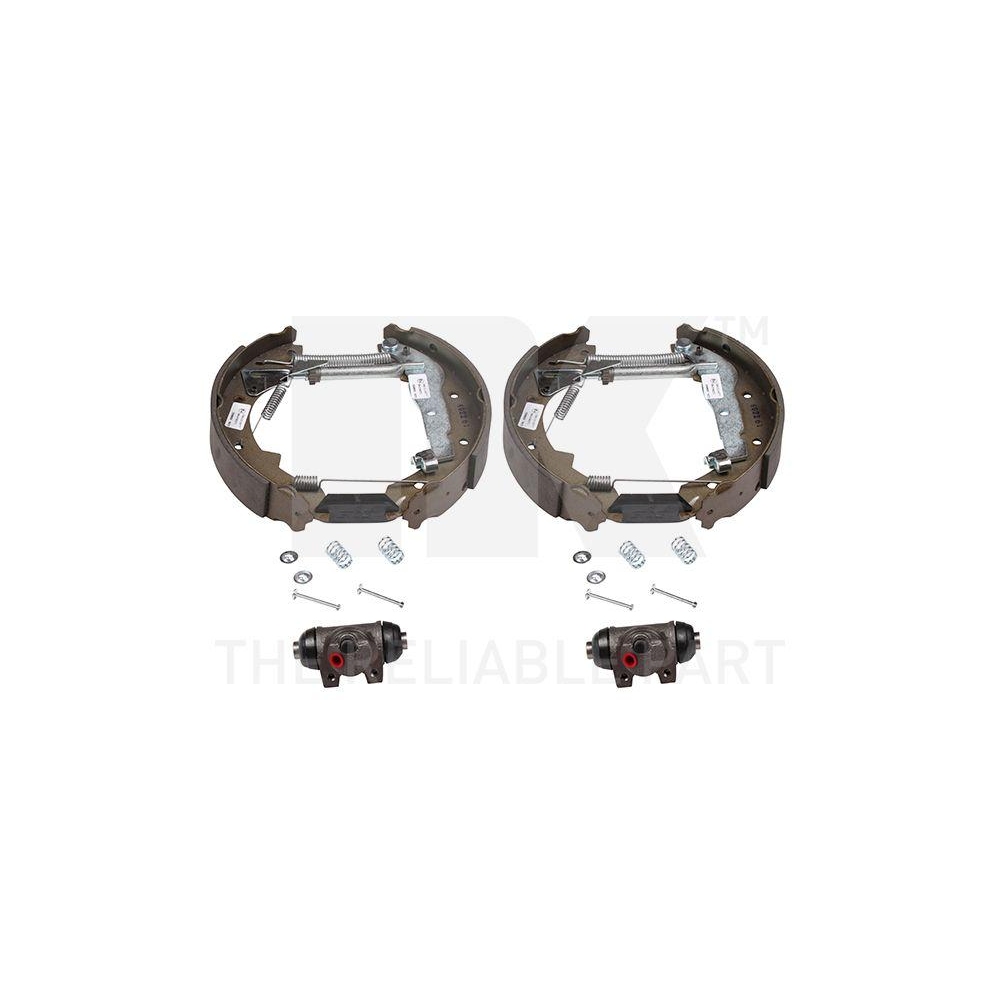Bremsbackensatz NK 444836602 für RENAULT, Hinterachse
