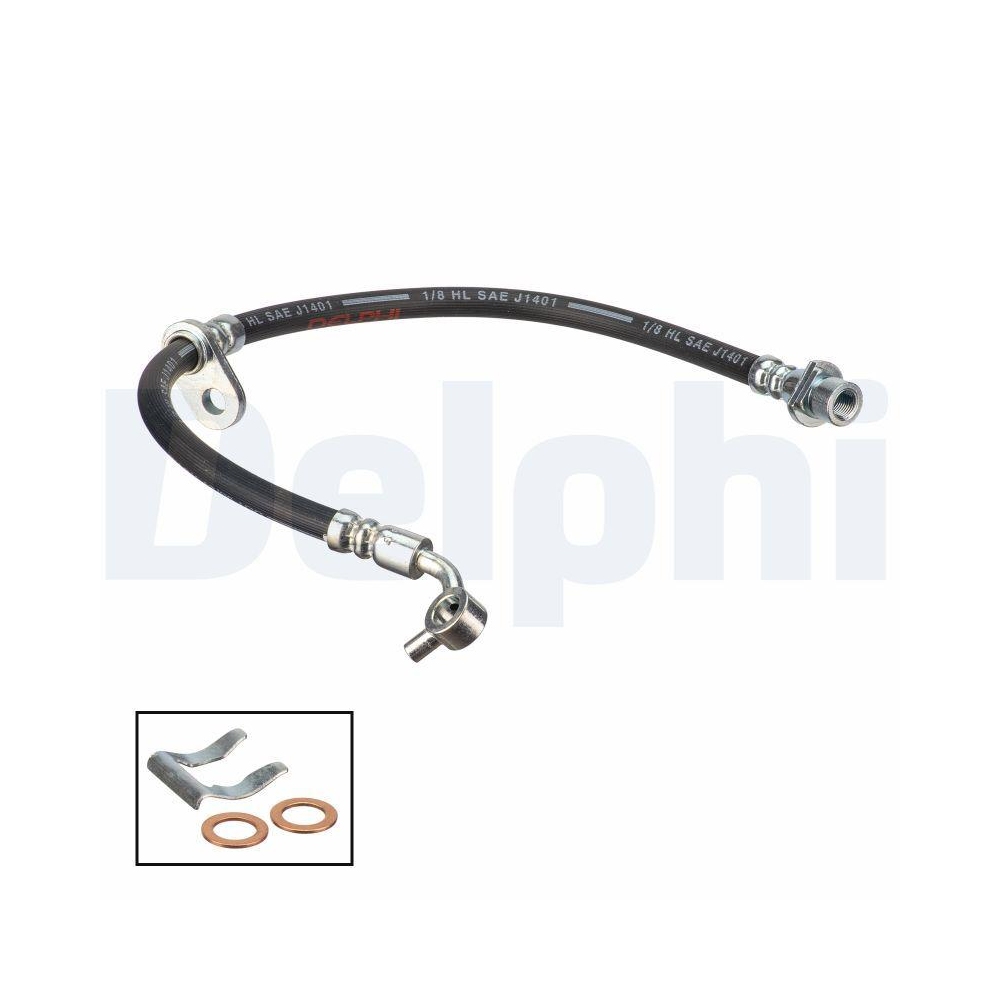 DELPHI LH7721 Bremsschlauch f&uuml;r HONDA, Hinterachse links