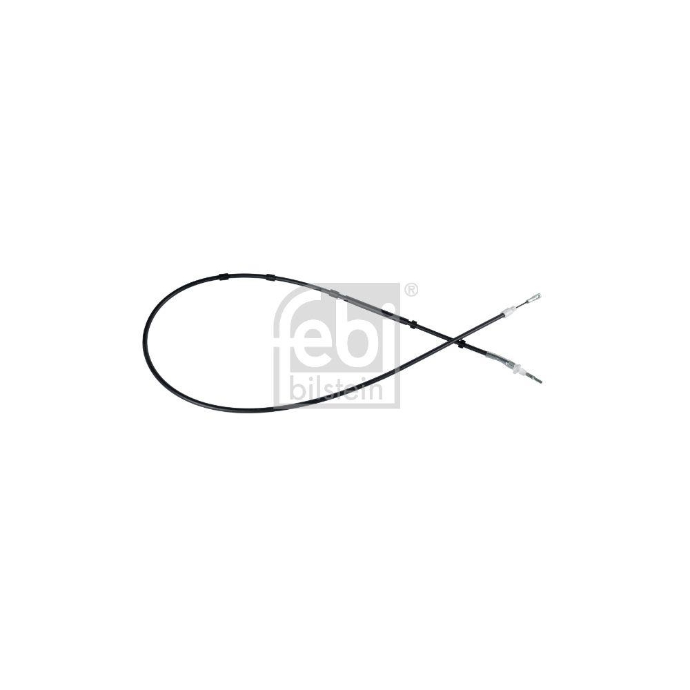 FEBI BILSTEIN Seilzug, Feststellbremse 34394 f&uuml;r MERCEDES-BENZ, hinten links