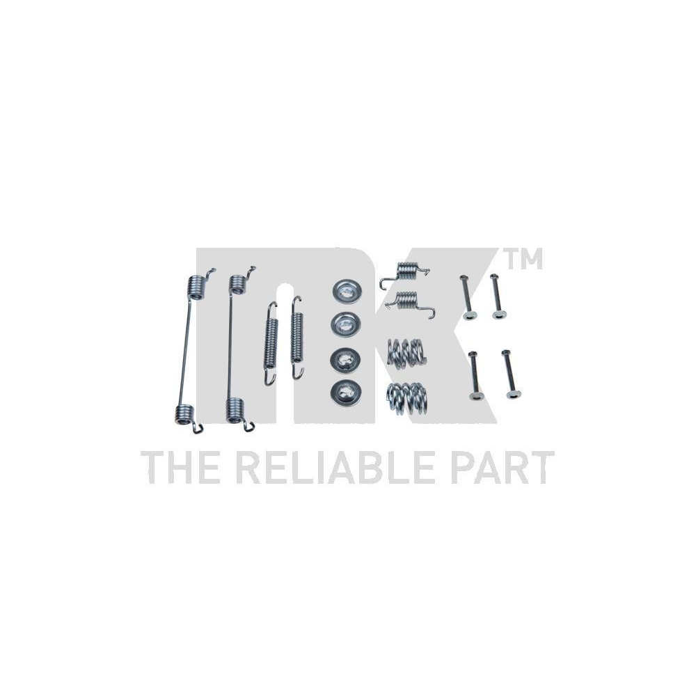 Zubeh&ouml;rsatz, Bremsbacken NK 79230014 f&uuml;r FIAT, Hinterachse