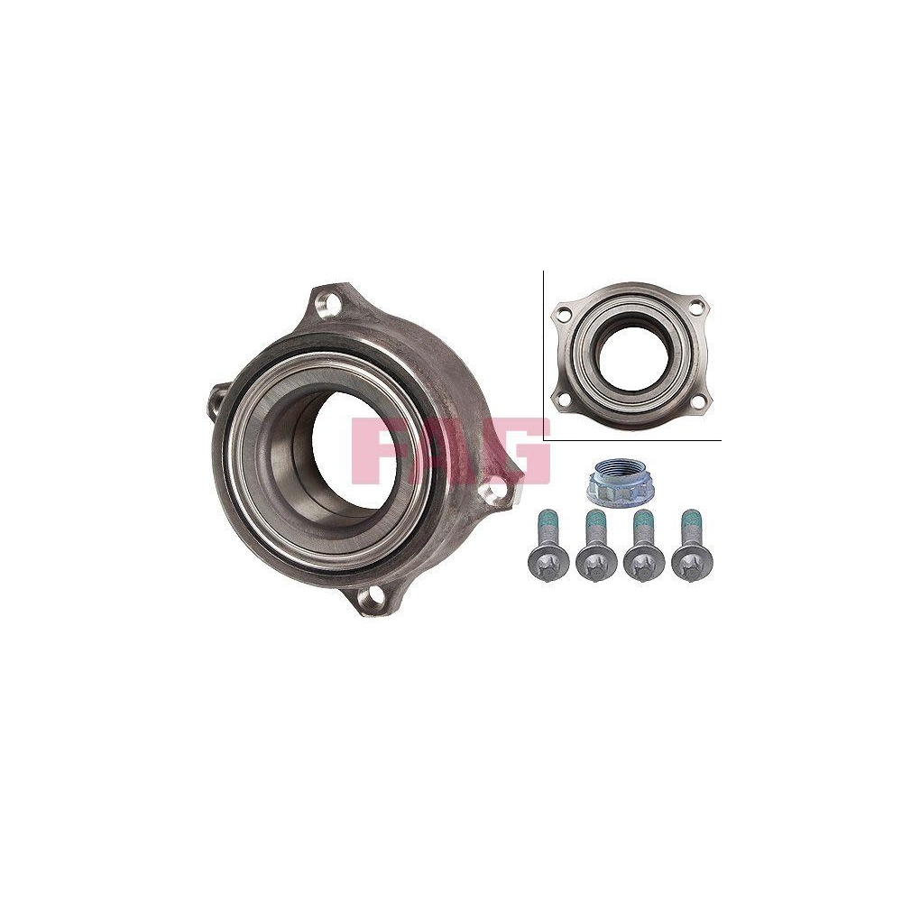 Radlagersatz Schaeffler FAG 713 6678 10 für MERCEDES-BENZ, Hinterachse