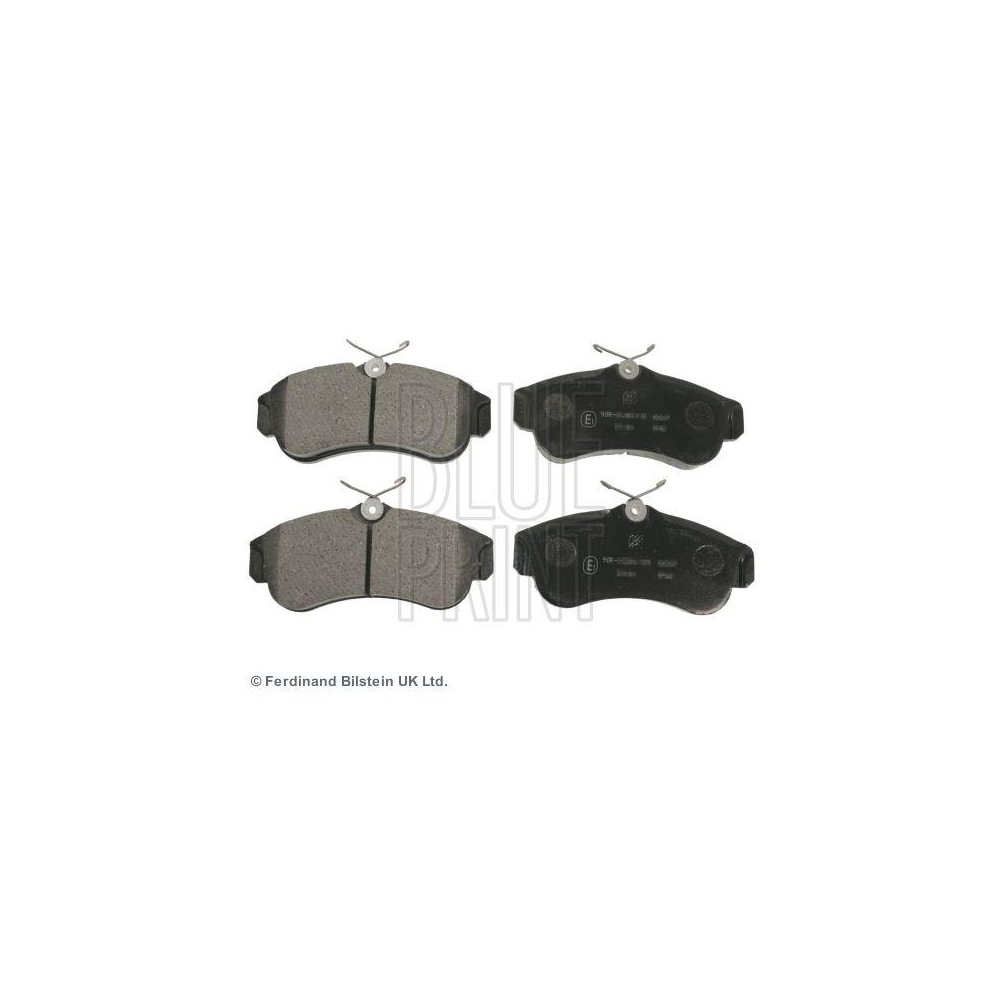 Bremsbelagsatz, Scheibenbremse BLUE PRINT ADN14294 f&uuml;r NISSAN, Vorderachse