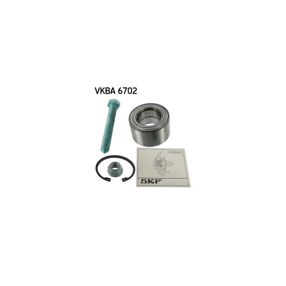 Radlagersatz SKF VKBA 6702 f&uuml;r VW, Hinterachse