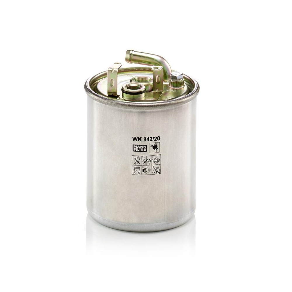 Kraftstofffilter MANN-FILTER WK 842/20 f&uuml;r CHRYSLER FIAT MERCEDES-BENZ