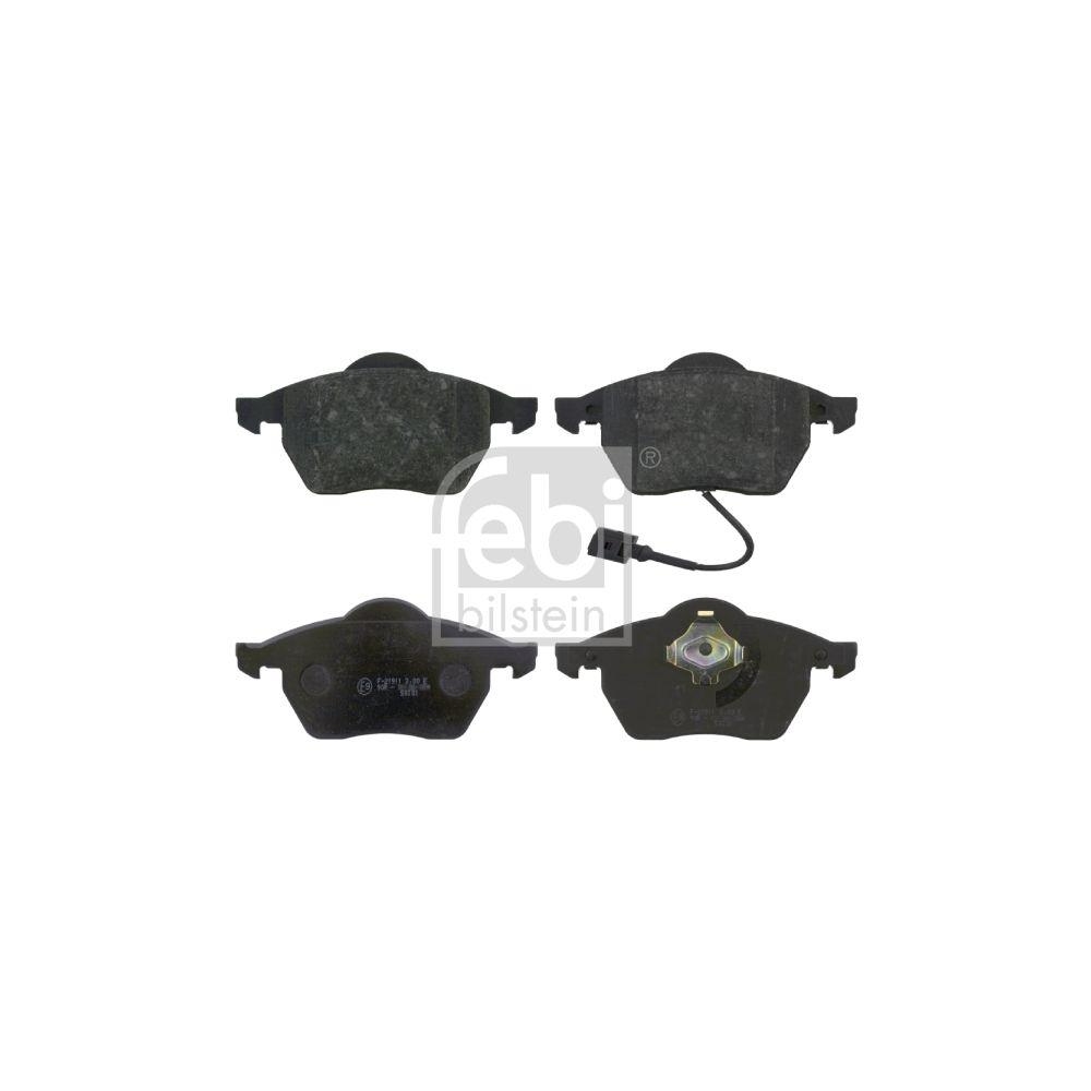 FEBI BILSTEIN Bremsbelagsatz, Scheibenbremse 16334 f&uuml;r AUDI SEAT SKODA VW