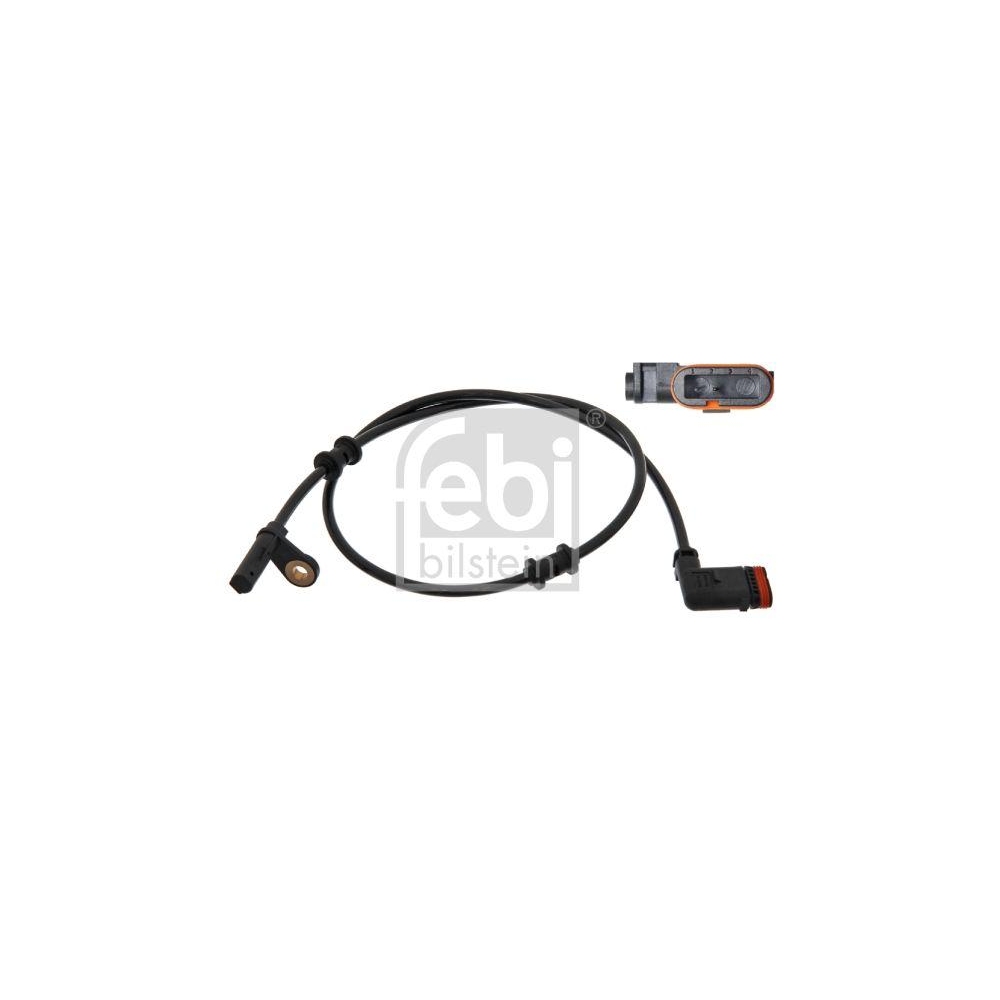 Sensor, Raddrehzahl FEBI BILSTEIN 38369 f&uuml;r MERCEDES-BENZ, Hinterachse links