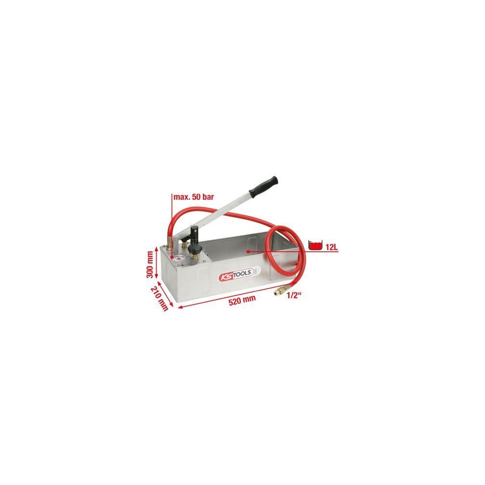 Druck-/Vakuumpumpe KS TOOLS 902.2004 für