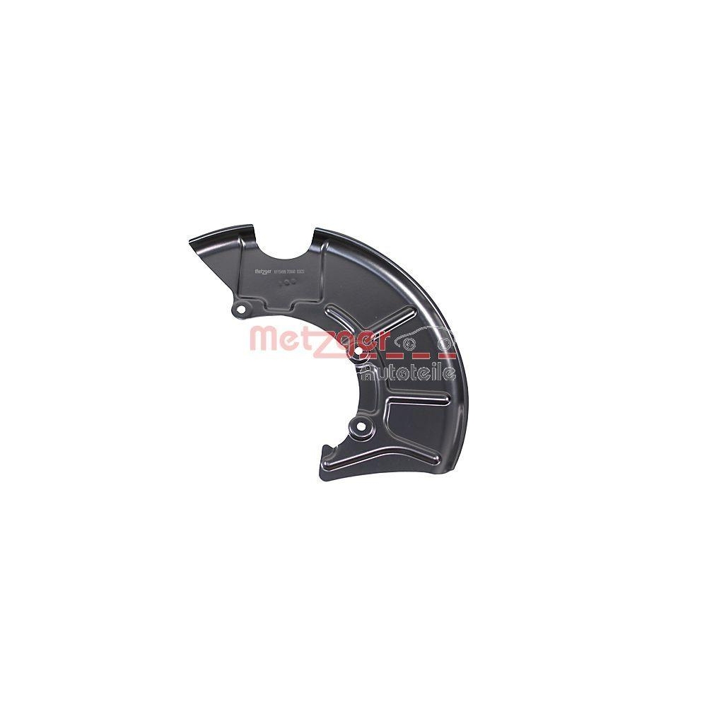 Spritzblech, Bremsscheibe METZGER 6115499 f&uuml;r SEAT SKODA VW, Vorderachse links