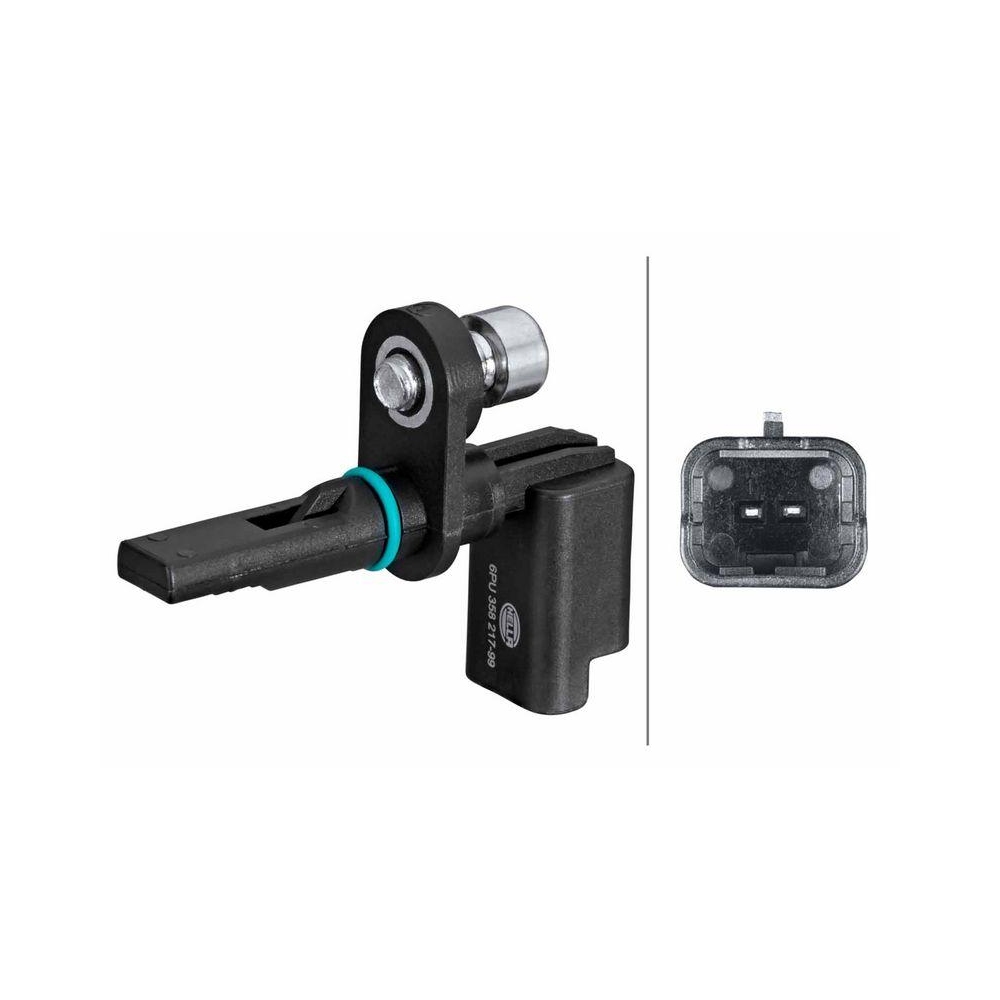 HELLA Sensor, Raddrehzahl 6PU 358 217-991 f&uuml;r CITRO&Euml;N FIAT OPEL PEUGEOT TOYOTA