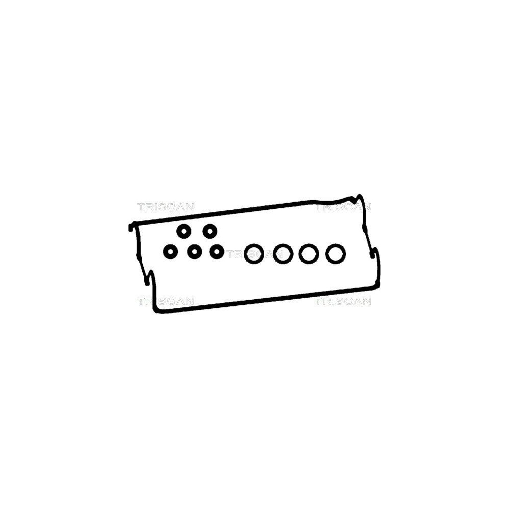 Dichtungssatz, Zylinderkopfhaube TRISCAN 515-3030 f&uuml;r HONDA