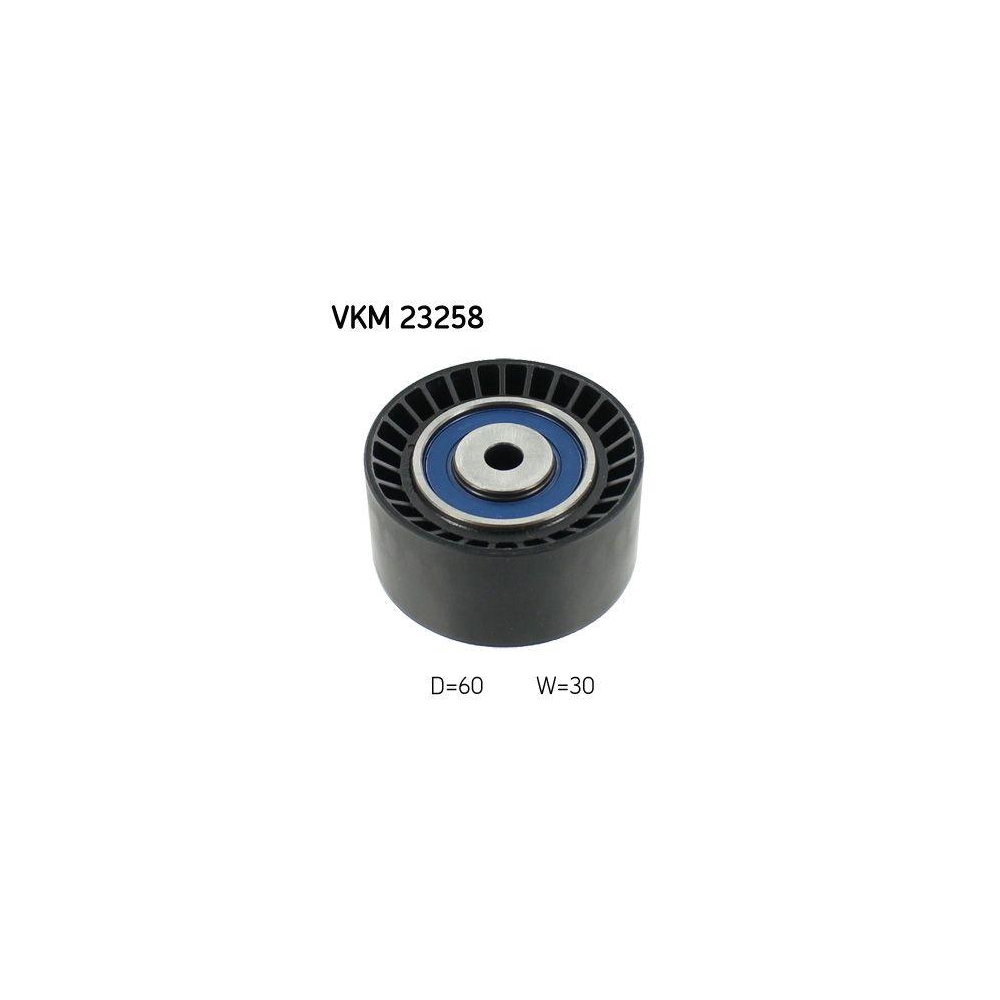 Umlenk-/F&uuml;hrungsrolle, Zahnriemen SKF VKM 23258 f&uuml;r CITRO&Euml;N PEUGEOT