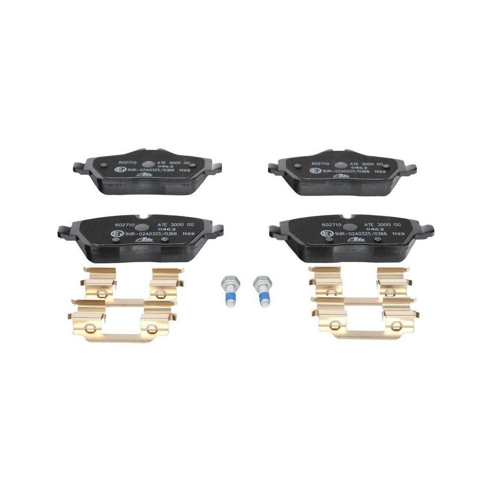 Bremsbelagsatz, Scheibenbremse ATE 13.0460-2710.2 f&uuml;r BMW MINI, Vorderachse