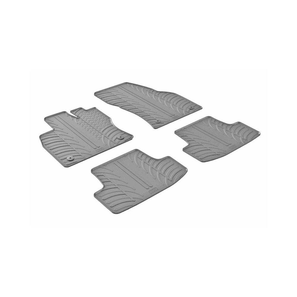 Fußmattensatz VAICO V10-9994 Original VAICO Qualität für VW, vorne und hinten