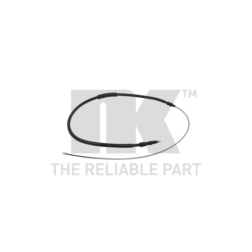 Seilzug, Feststellbremse NK 9019100 f&uuml;r CITRO&Euml;N, hinten links, hinten rechts