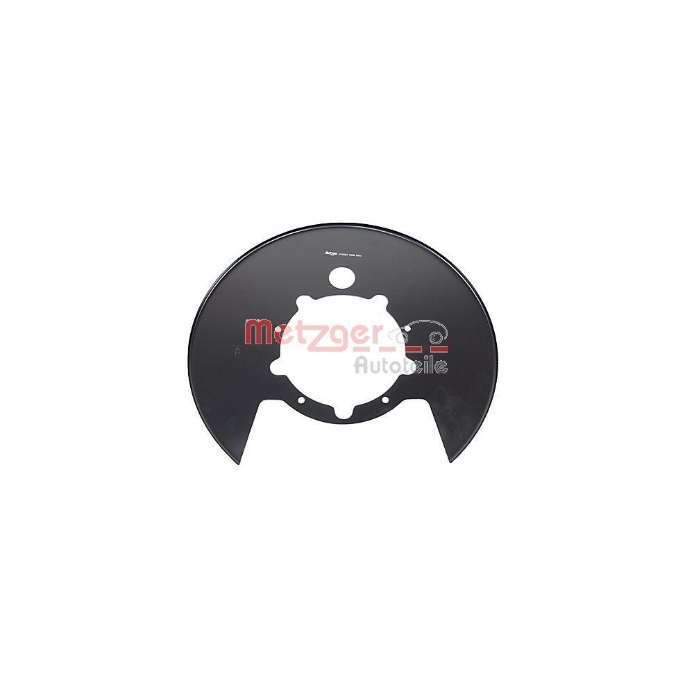 Spritzblech, Bremsscheibe METZGER 6115501 f&uuml;r IVECO, Hinterachse links