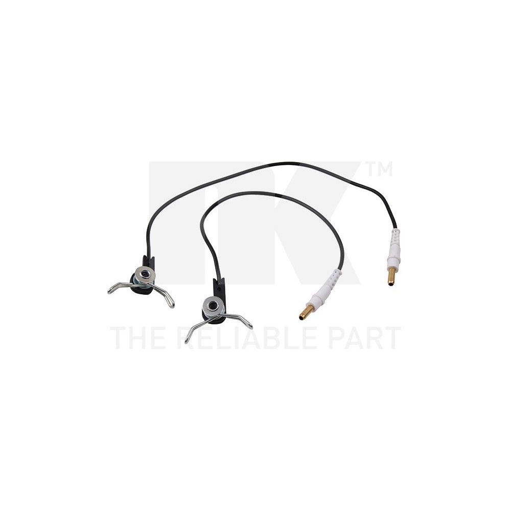 Warnkontakt, Bremsbelagverschlei&szlig; NK 280149 f&uuml;r, Vorderachse, Vorderachse links