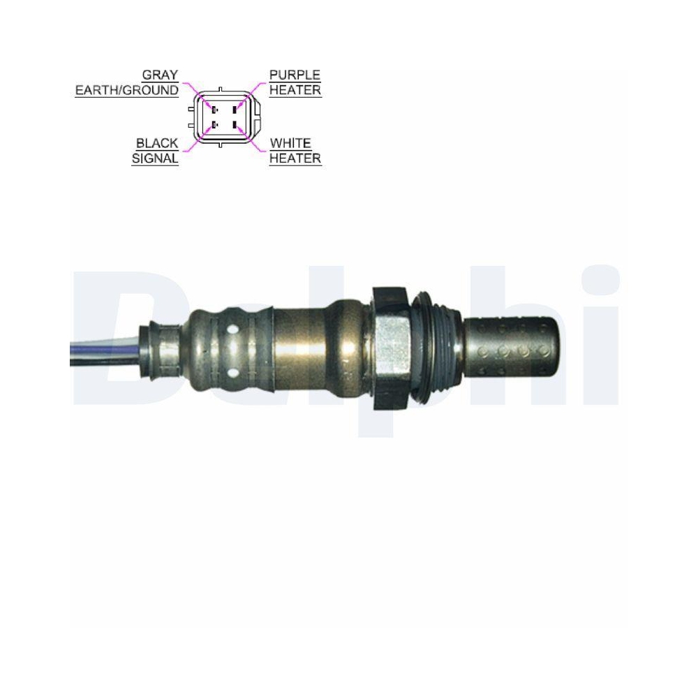 DELPHI ES20170-12B1 Lambdasonde f&uuml;r HYUNDAI KIA, nach Katalysator