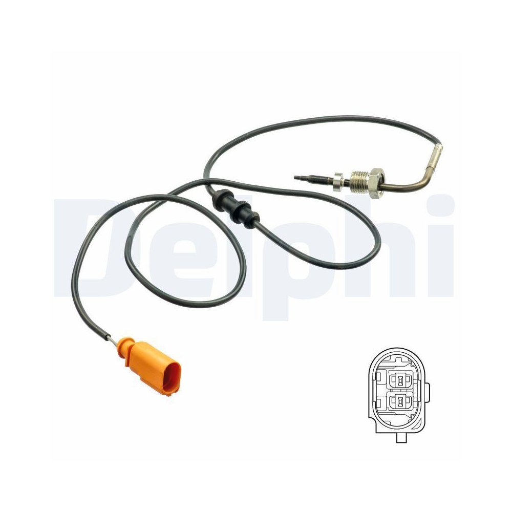 DELPHI TS30144 Sensor, Abgastemperatur f&uuml;r VW