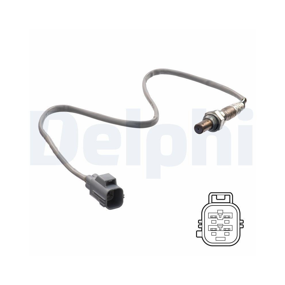 DELPHI ES21288-12B1 Lambdasonde f&uuml;r VOLVO, vor Katalysator