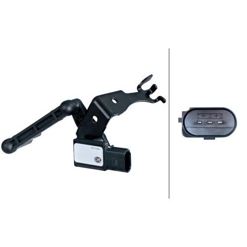 HELLA 6PM 012 699-101 Sensor, Leuchtweitenregulierung f&uuml;r AUDI, vorne links