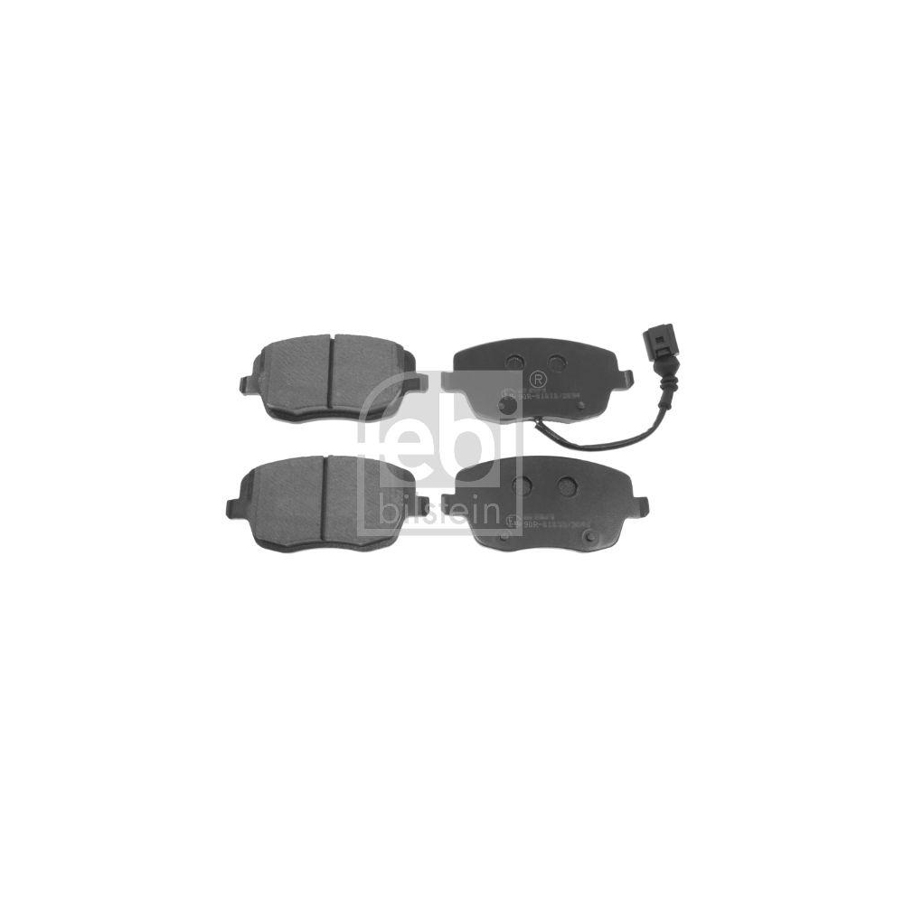 FEBI BILSTEIN Bremsbelagsatz, Scheibenbremse 16998 f&uuml;r SEAT SKODA VW