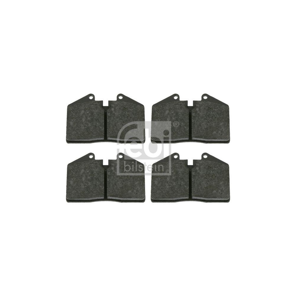 FEBI BILSTEIN Bremsbelagsatz, Scheibenbremse 16516 f&uuml;r PORSCHE, Hinterachse