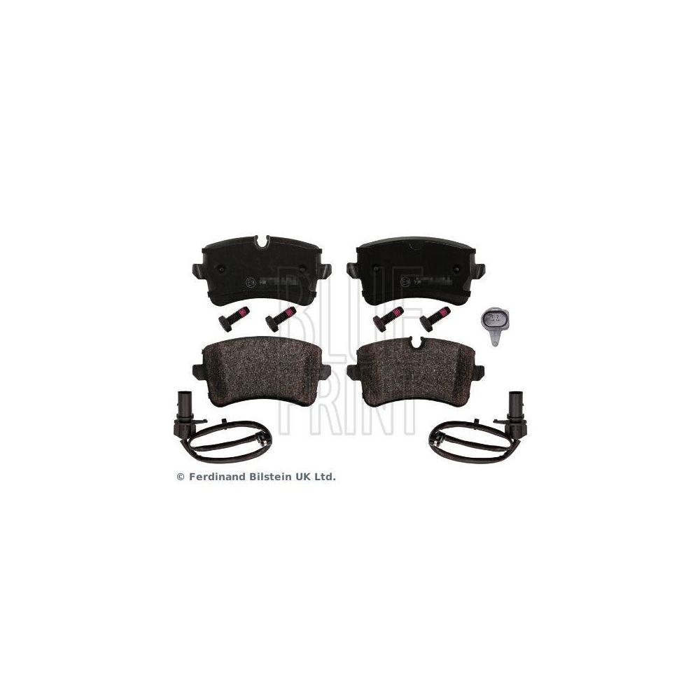 Bremsbelagsatz, Scheibenbremse BLUE PRINT ADV184278 f&uuml;r AUDI PORSCHE