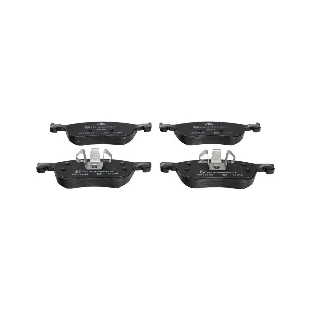 Bremsbelagsatz, Scheibenbremse ATE 13.0460-7336.2 f&uuml;r FORD, Vorderachse