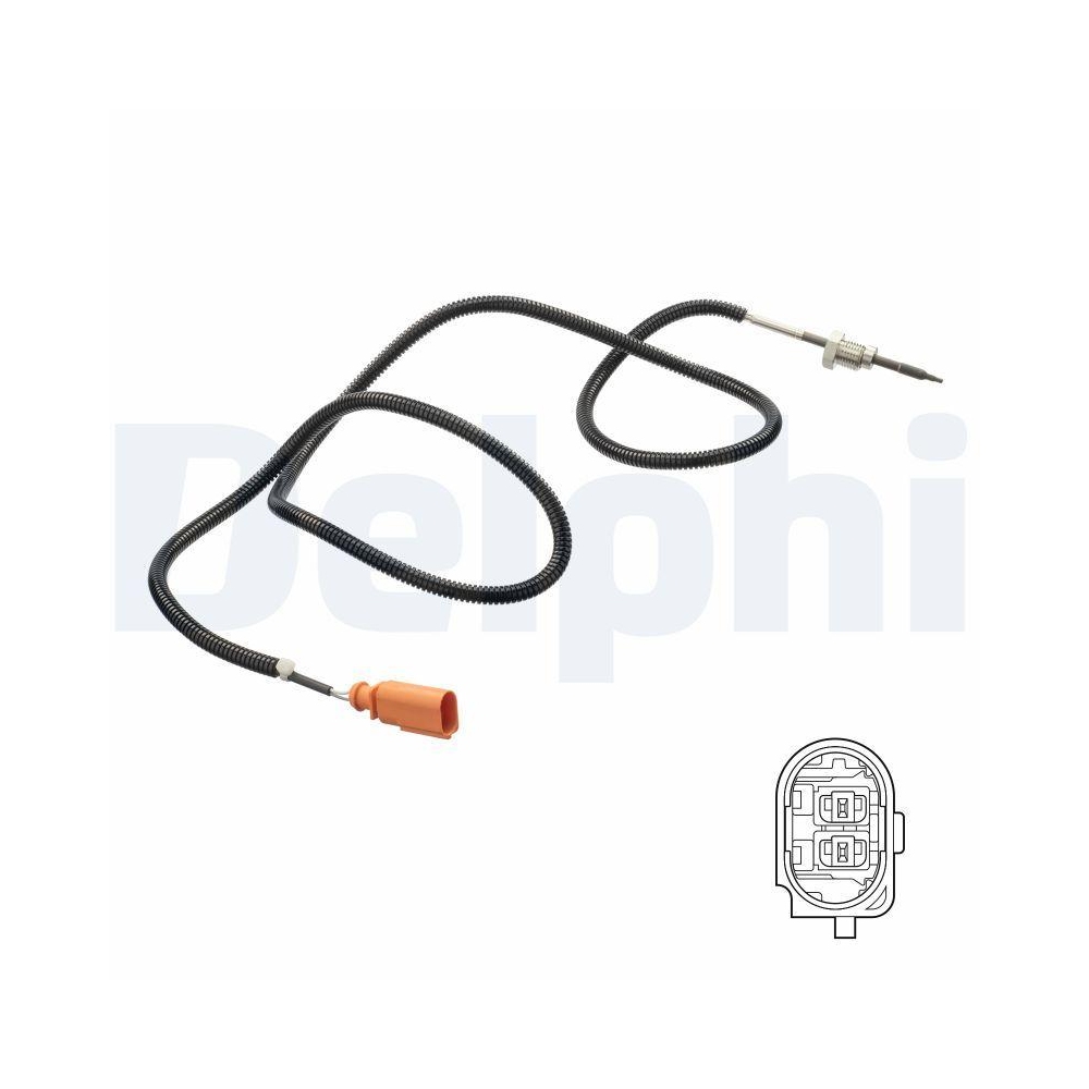 DELPHI TS30181 Sensor, Abgastemperatur f&uuml;r AUDI VW