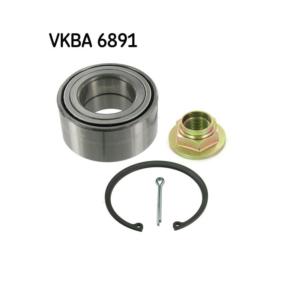Radlagersatz SKF VKBA 6891 f&uuml;r HYUNDAI KIA KIA (DYK), Vorderachse