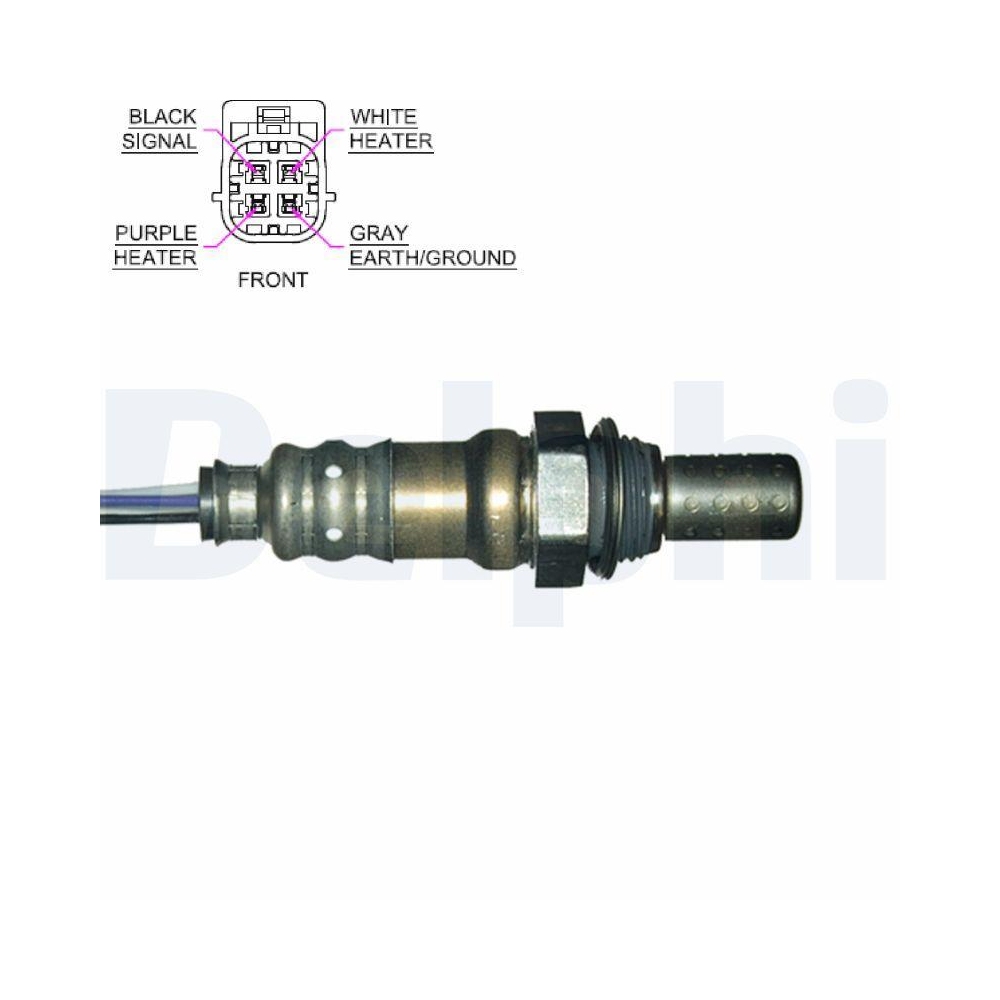 DELPHI ES20172-12B1 Lambdasonde f&uuml;r NISSAN SUZUKI INFINITI, links, rechts, vorne
