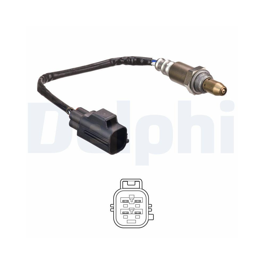 DELPHI ES21290-12B1 Lambdasonde f&uuml;r VOLVO, nach Katalysator