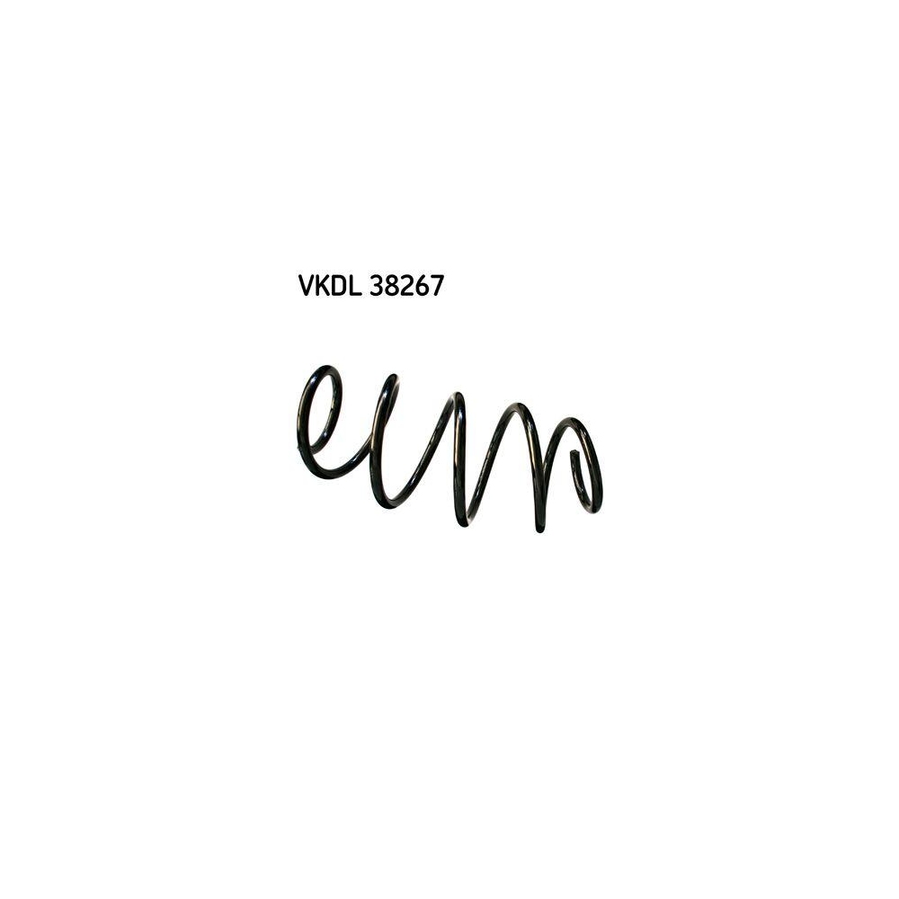 Fahrwerksfeder SKF VKDL 38267 f&uuml;r BMW, Vorderachse