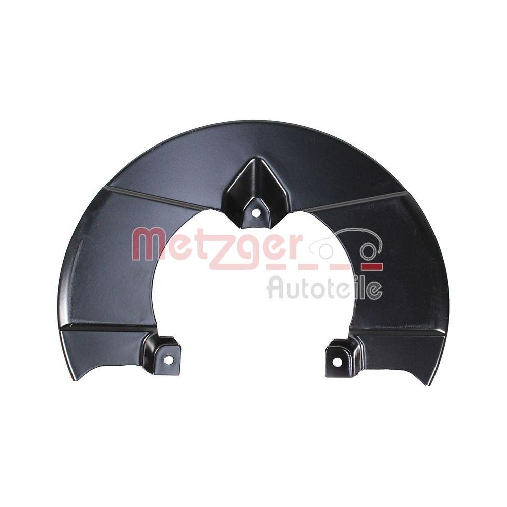 Spritzblech, Bremsscheibe METZGER 6115504 für IVECO, Vorderachse links