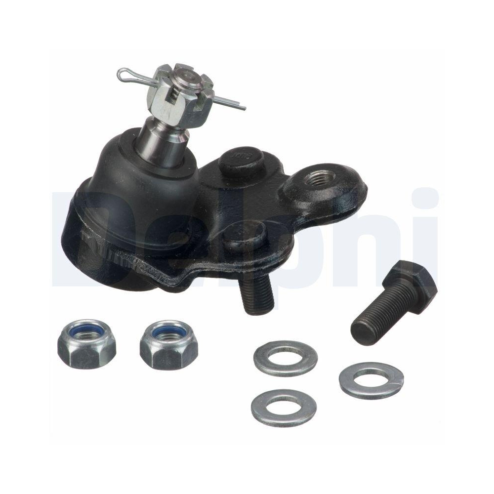 DELPHI TC3402 Trag-/F&uuml;hrungsgelenk f&uuml;r HONDA, Vorderachse links, au&szlig;en, unten