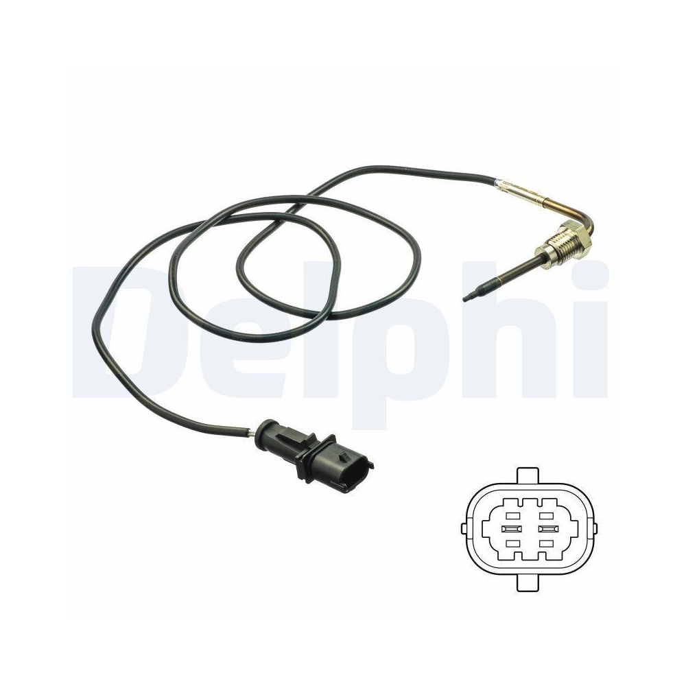 DELPHI TS30193 Sensor, Abgastemperatur f&uuml;r FIAT