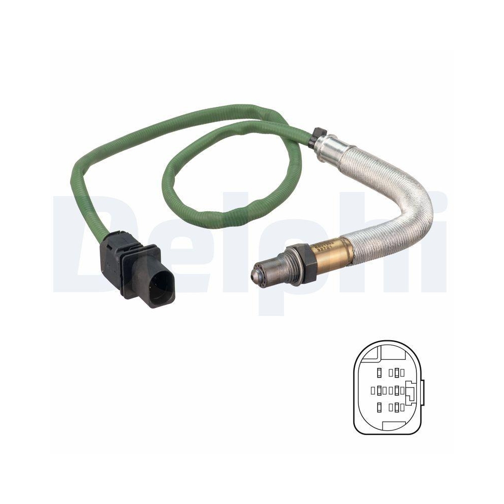 DELPHI ES21292-12B1 Lambdasonde f&uuml;r MERCEDES-BENZ, vor Katalysator