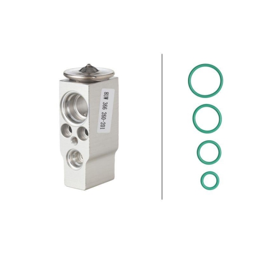 HELLA 8UW 366 260-201 Expansionsventil, Klimaanlage >>> Easy2Fit <<< f&uuml;r AUDI VW