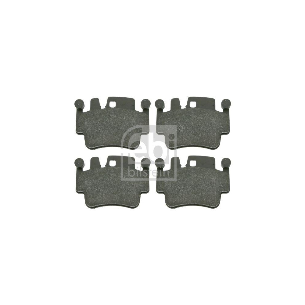 FEBI BILSTEIN Bremsbelagsatz, Scheibenbremse 16522 f&uuml;r PORSCHE, Hinterachse