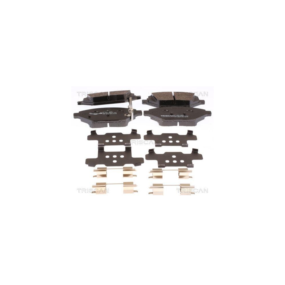 Bremsbelagsatz, Scheibenbremse TRISCAN 8110 24053 f&uuml;r OPEL VAUXHALL CHEVROLET