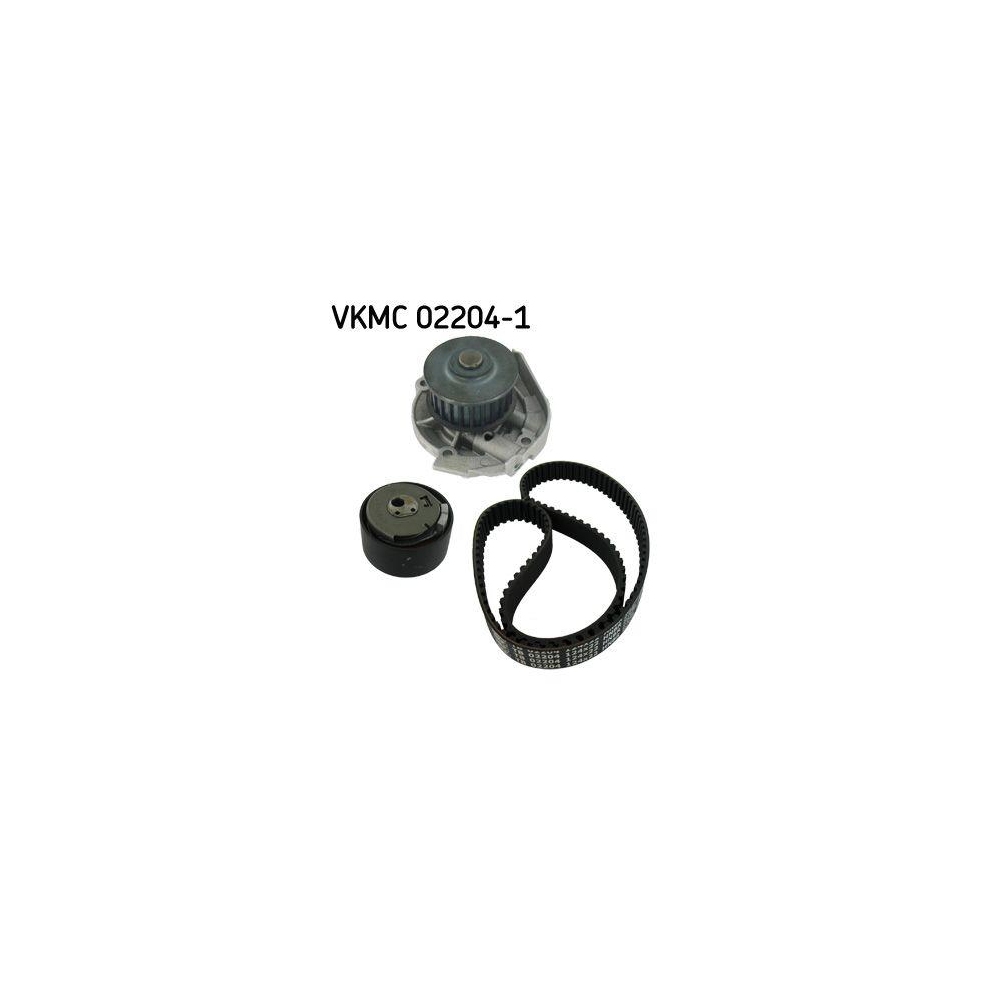 Wasserpumpe + Zahnriemensatz SKF VKMC 02204-1 f&uuml;r ALFA ROMEO FIAT LANCIA OPEL