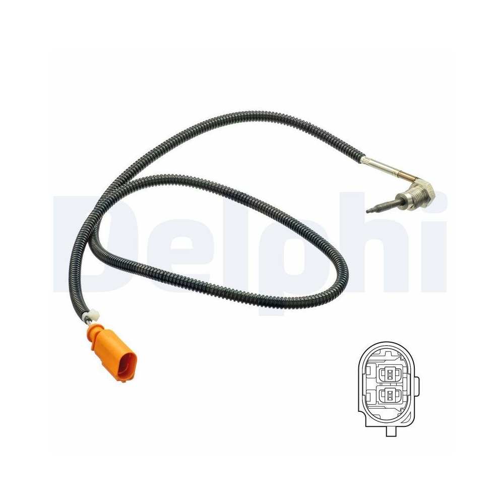 DELPHI TS30196 Sensor, Abgastemperatur f&uuml;r VW