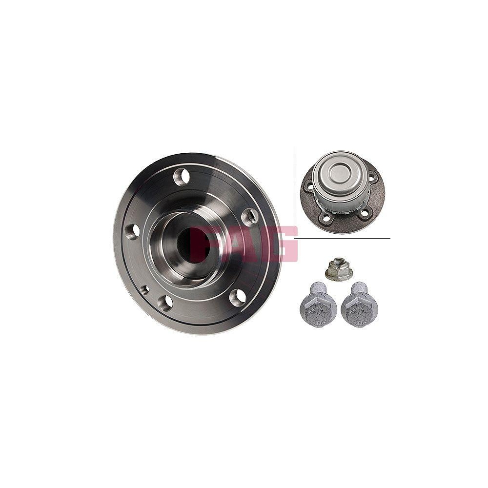 Radlagersatz Schaeffler FAG 713 6680 50 f&uuml;r MERCEDES-BENZ, Vorderachse