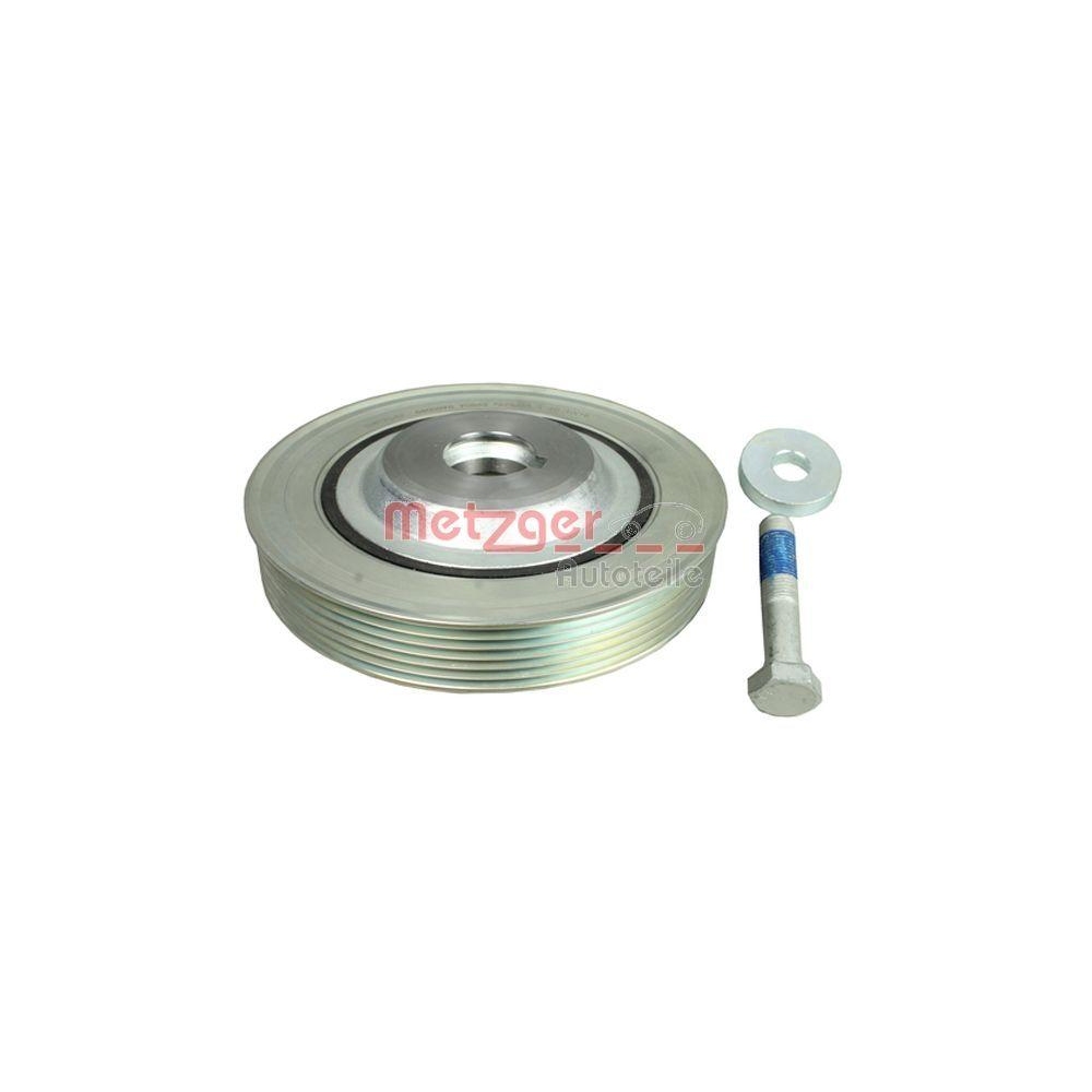 Riemenscheibe, Kurbelwelle METZGER 6400070 KIT + GREENPARTS f&uuml;r CITRO&Euml;N FIAT