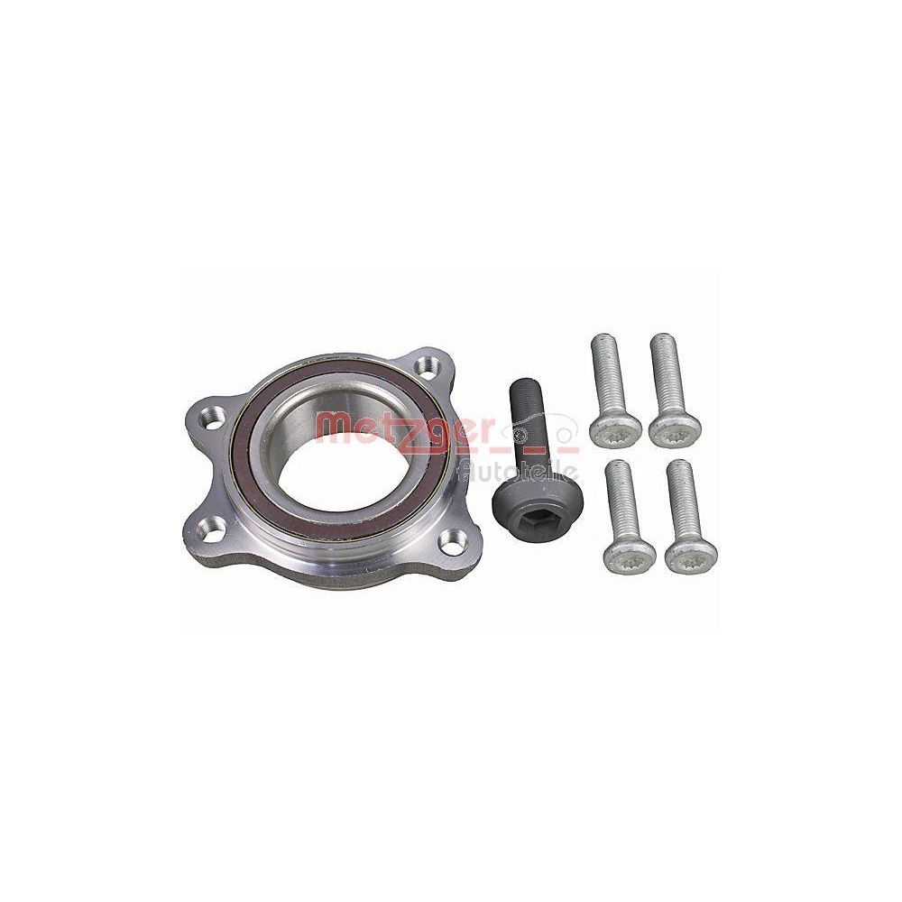 Radlagersatz METZGER WM 7131 GREENPARTS f&uuml;r AUDI, Hinterachse, Vorderachse